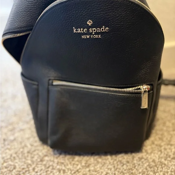 kate spade | Bags | Kate Spade Midnight Black Backpack  display picture 3